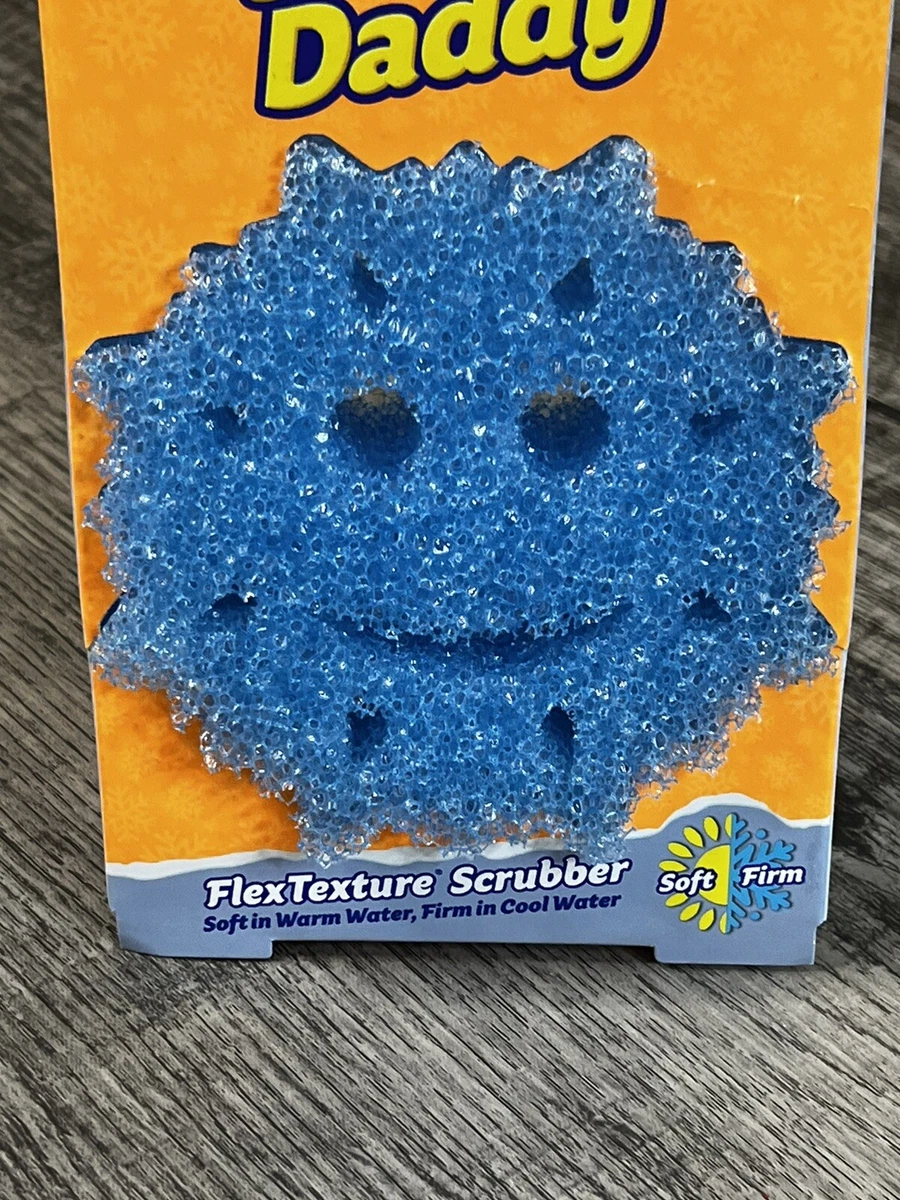 Scrub Daddy Blue Snowflake Scrubber Sponge