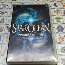 Used Square Enix 2008 Star Ocean 2 Second Evolution Sony Playstation PSP Retro 