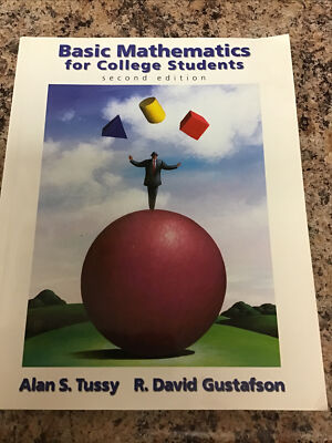 Basic Mathematics College 2001 Paperback 2nd Edition Tussy Gustafsn Homeschool