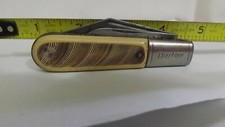 Vintage Colonial Barlow Folding Pocket Knife 2 Blades Made In USA