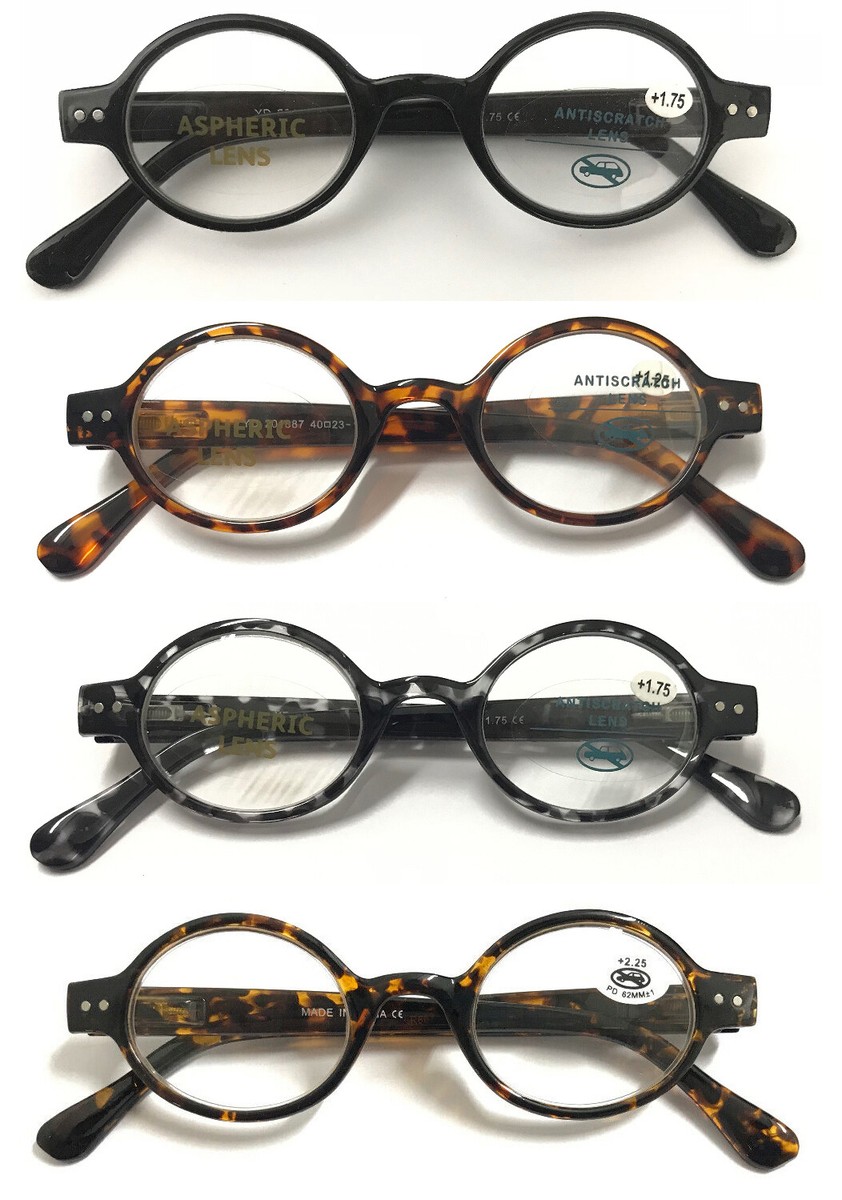 Retro Small Round Oval Design Superb Quality Reading Glasses /Spring Hinge  RG887