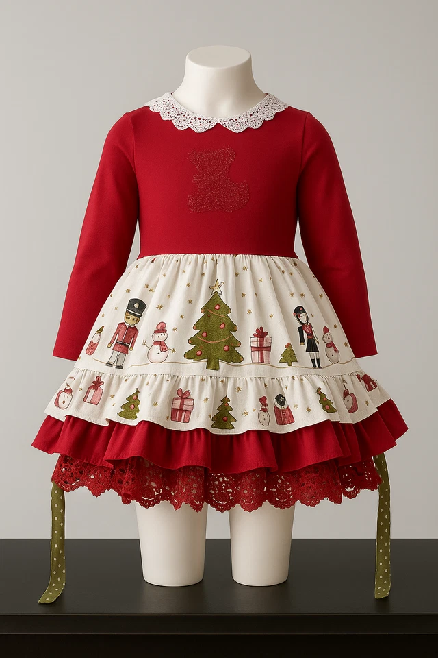 Vestido Cascanueces Counting Daisies Niñas Pequeñas Talla 4 Foto 2 de 4