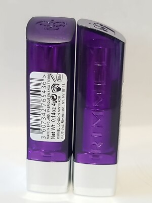  ( LOT OF 2 ) Rimmel LONDON Moisture Renew Lipstick # 200 LATINO