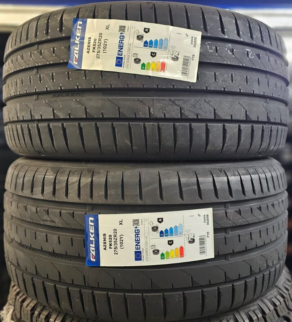 2X NEW FALKEN SPORT FK520 275/35 ZR20 XL 102Y CAR TYRES 275 35 20