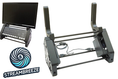 #ad #ad Cooling Fan Pro Streamer Stand Tower Monitor Holder for ATEM Mini Extreme $80.00