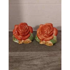 Roses Salt and Pepper Shakers Essential Home