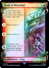 MTG SILVER FOIL Book of Mazarbul Showcase - The Lord of the Rings #567
