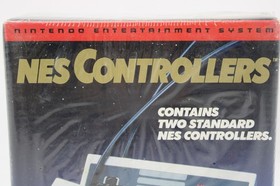OEM Original Nintendo NES Controllers Set NIB Factory Sealed 1990 H-Seam