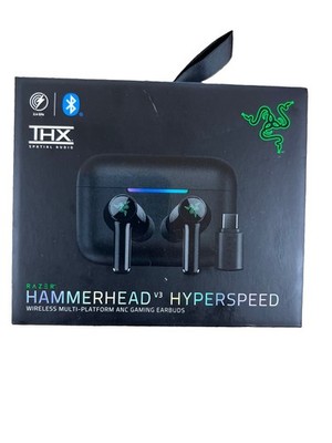 Razer Hammerhead V3 HyperSpeed Wireless Multi-Platform ANC In-Ear Gaming Earbud