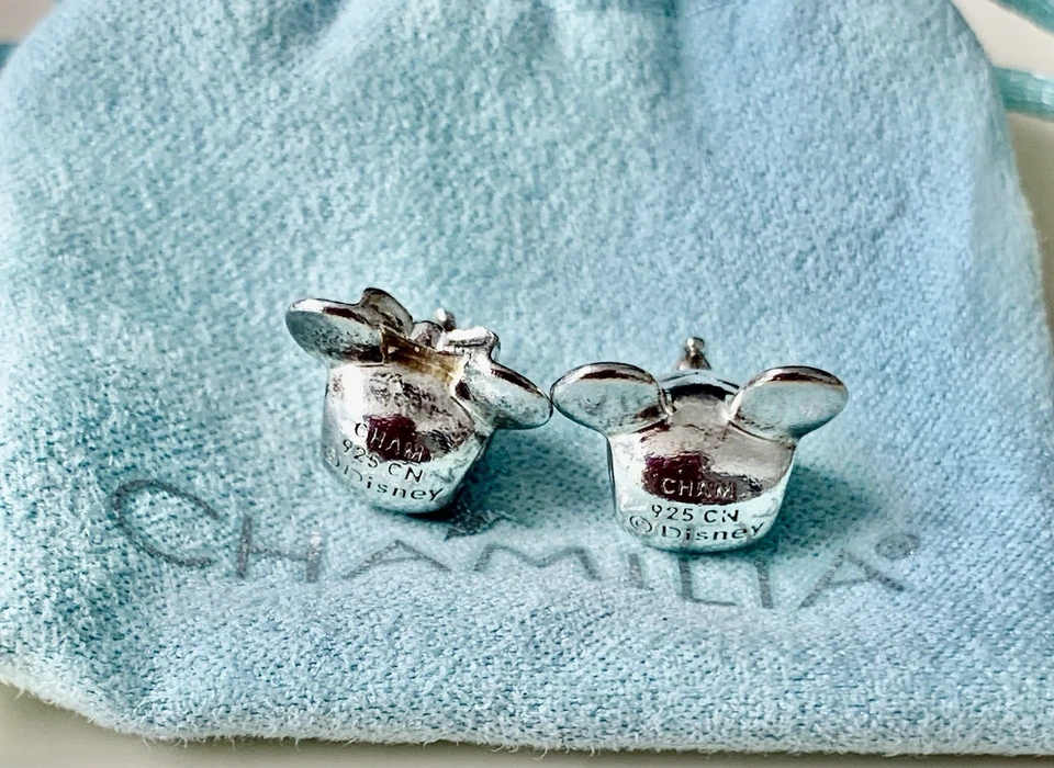 Dijes de plata de ley Chamilia para pulsera Mickey y Minnie Mouse Foto 4 de 4