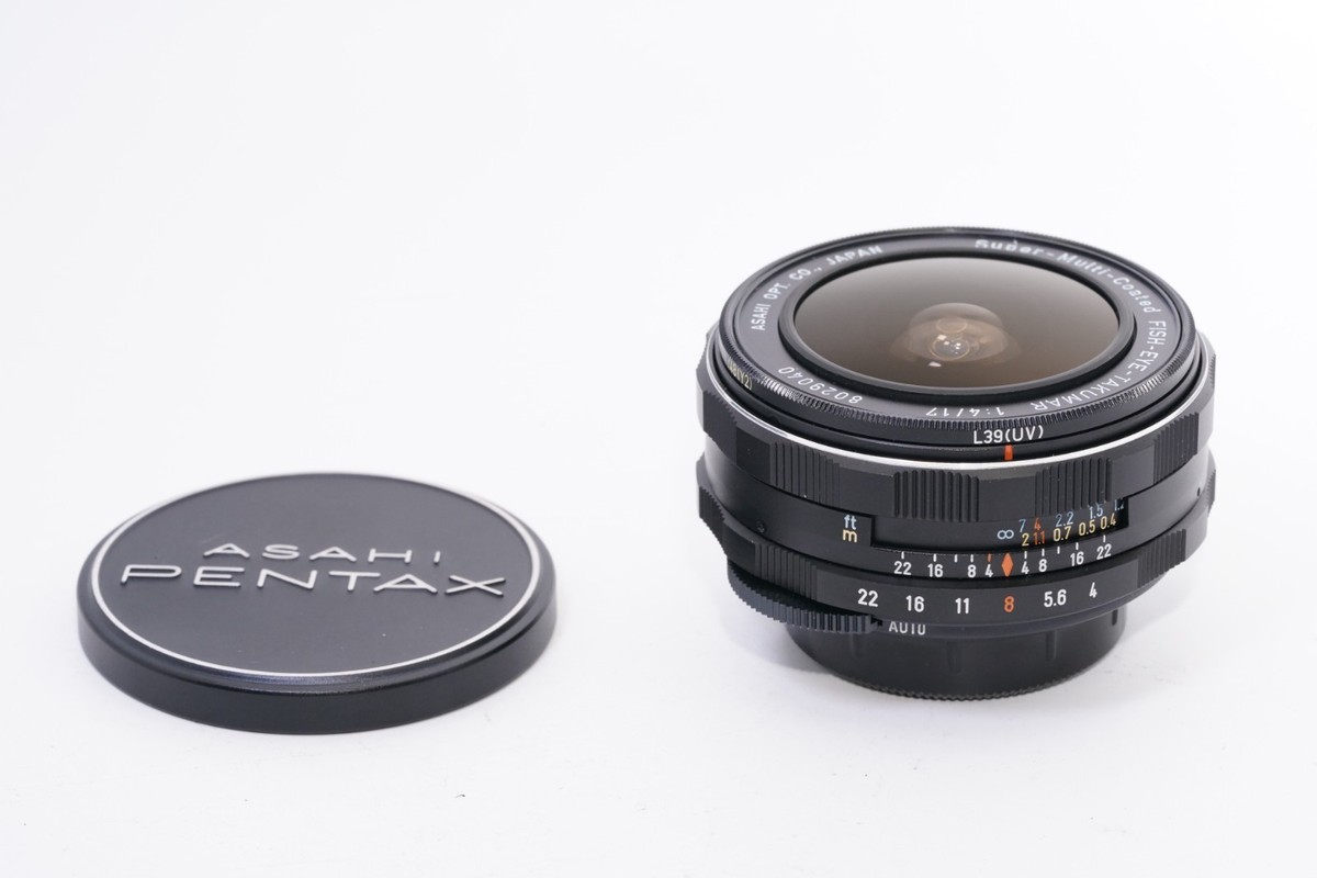 MINT] PENTAX Super Multi Coated TAKUMAR Fish Eye 17mm F4 M42 Lens