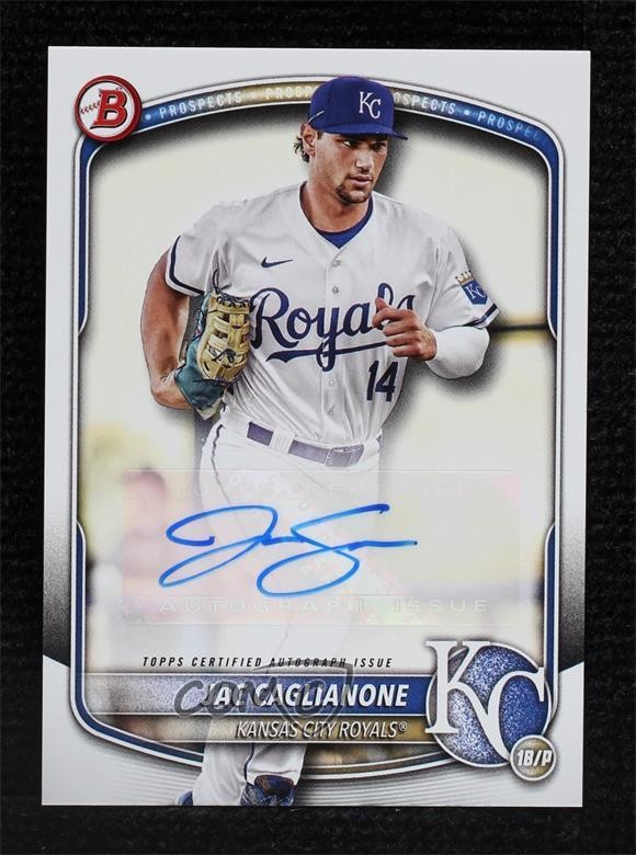 2025 Bowman Paper Prospect Retail Auto Jac Caglianone #BPA-JC Auto 1xd