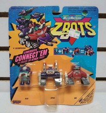 1993 Galoob, Micro Machines: Z-Bots Scorpeedo LinkBots Figure - New READ