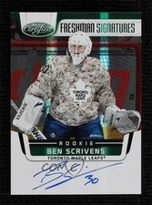 2011-12 Certified Freshman Signatures Mirror Emerald 3/5 Ben Scrivens #174 0c3