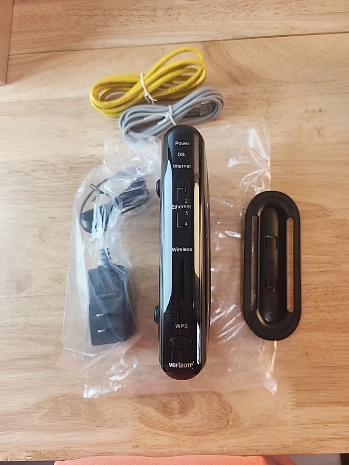 Actiontec GT784WNV Verizon DSL Modem Router WiFi 4-Port Ethernet Modem Only