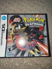 Pokémon platinum version on the DS Nintendo 2009 the Pokémon company