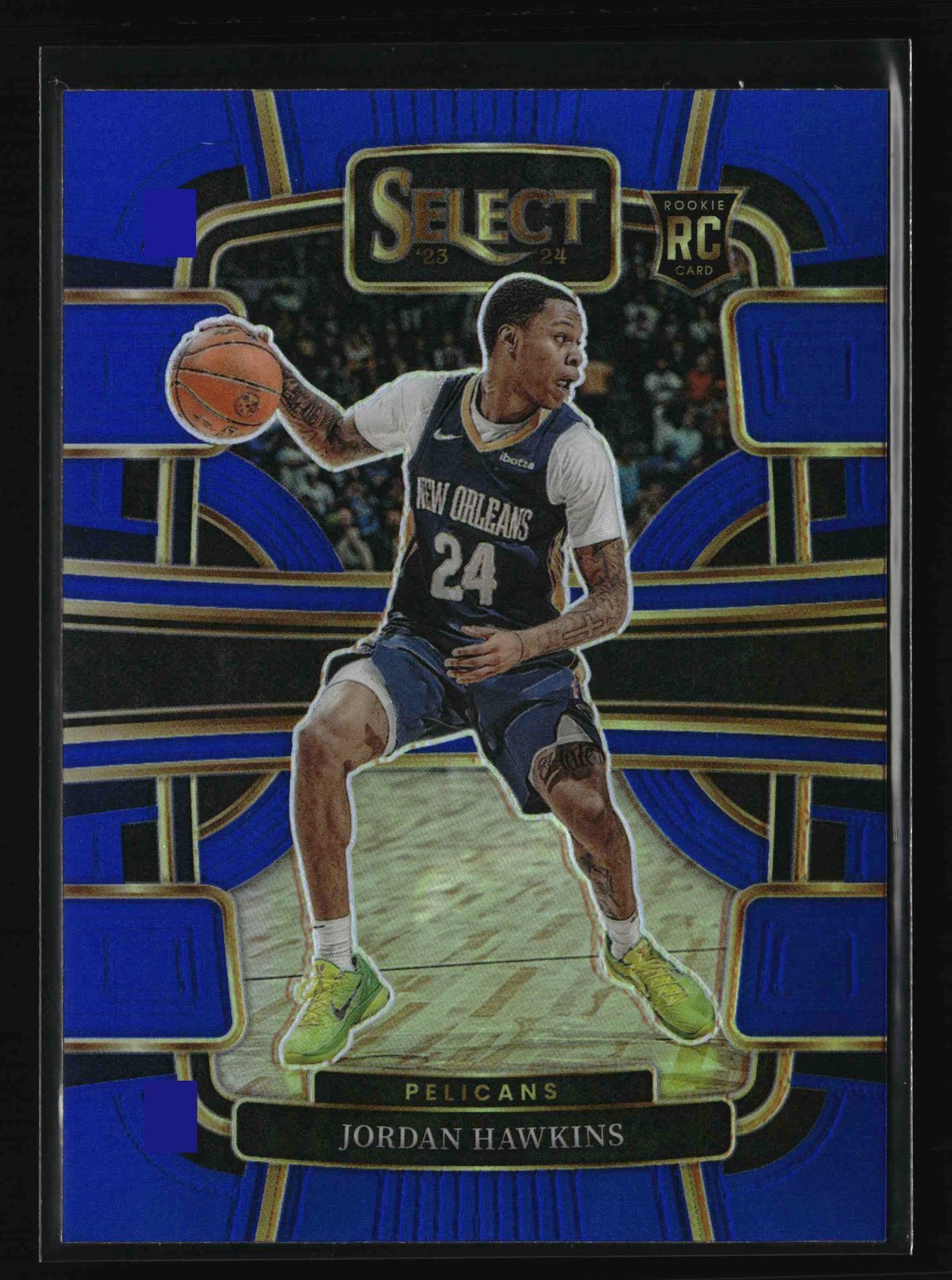 2023-24 Panini Select - Blue (Retail Base) - #72 Jordan Hawkins RC