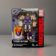Transformers Titans Return Voyager Class Murk and Decepticon Octone Complete