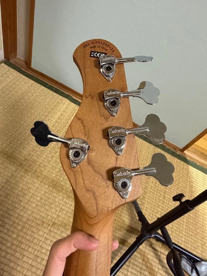 Bajo de 5 cuerdas Sadowsky 24 trastes con estuche de JAPÓN Foto 3 de 4