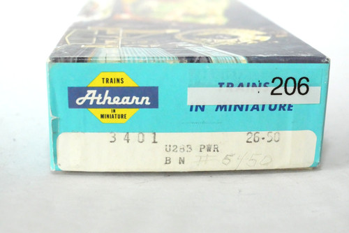 MOTOR BURLINGTON NORTH U28B #5450---MODELO A ESCALA ATHEARN HO | Zustand: Used