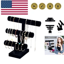 T Bar Bracelet Display Stand,Bracelet Organizer Holder,Jewelry Display Stand,...