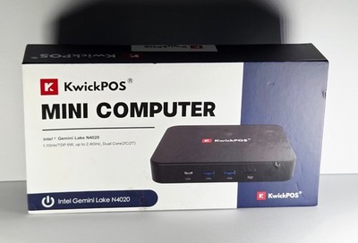 KWICKPOS MINI COMPUTER (INTEL GEMINI LAKE N4020 1.1GHz) KPR3 USED W/ POS SYSTEMS