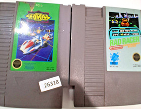 2 Nintendo games NES  Seicross + Rad Racer  wt12  26318