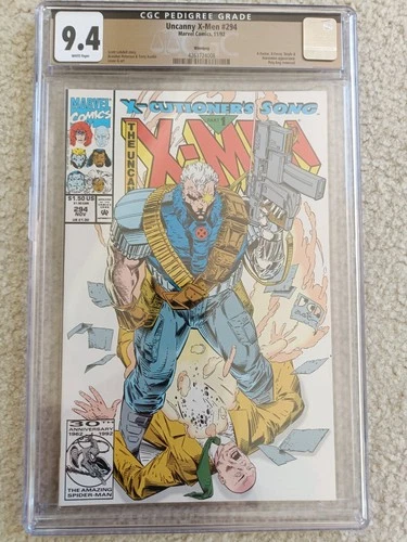 Uncanny X-Men #294 CGC Pedigree grade! 9.4