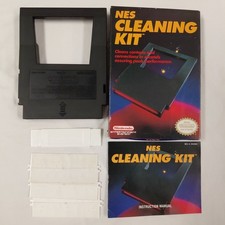 Nintendo NES Cleaning Kit 1989 Original With Box  Manual Complete CIB