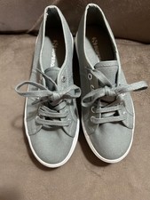 Superga 2790acotw Linea Up and Down Sneaker Grey/Sage ~ Size 6 M