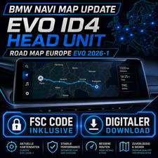 BMW Navigation-Karten Update Road Map Europe EVO 2026-1 f�r NBTevo ID4 + FSC