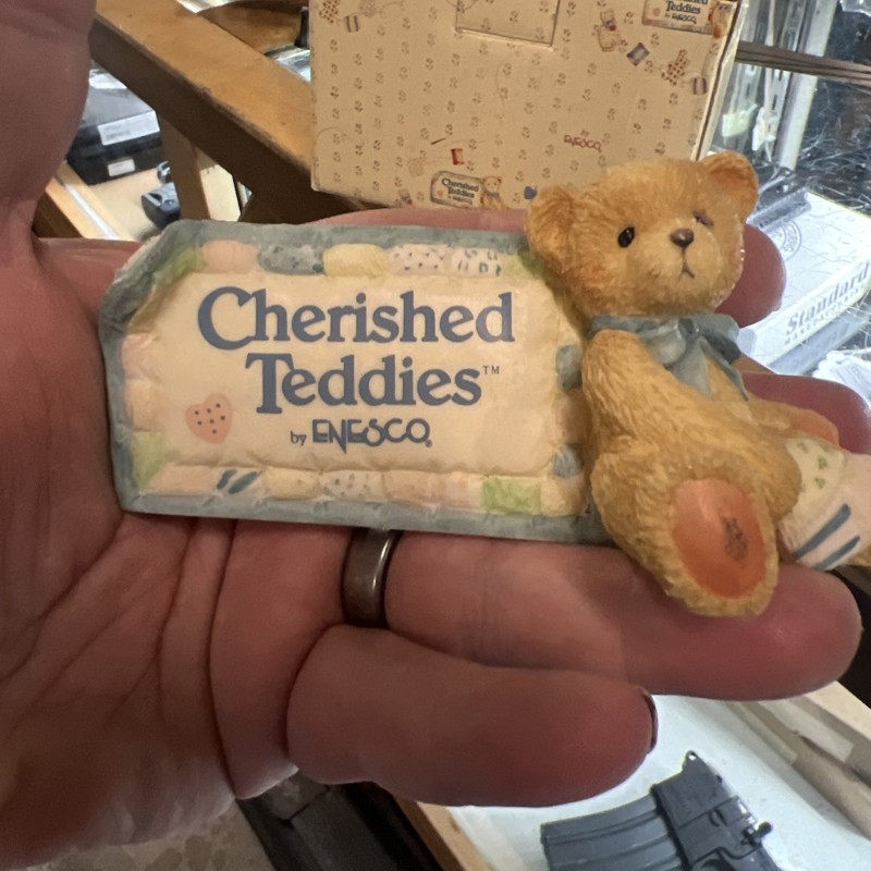CHERISHED TEDDIES - STORE SIGNAGE PLAQUE