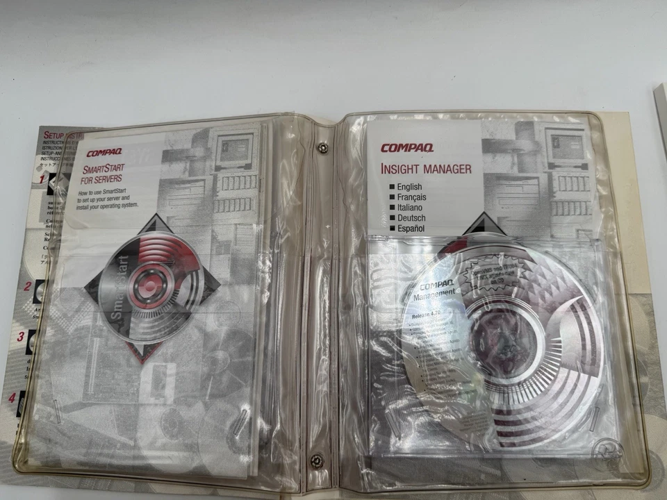 Compaq Cds Server Setup & Management & Reference Information Vintage - Image 3 of 4