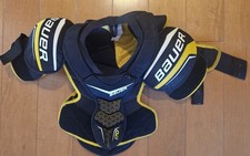 Bauer Supreme 170 Junior Large Hockey Shoulder Pads – Removable Ab Pad 