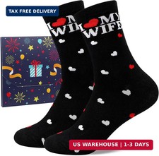 Novelty Socks Gift for Husband Romantic Gifts for Anniversary Valentine's Day Bi