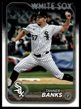 2024 Topps Update #US129 Tanner Banks Chicago White Sox
