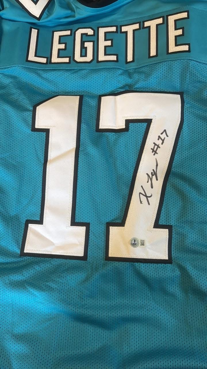 Xavier Legette Carolina Panthers Auto Panthers Custom Jersey 