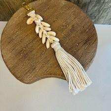 Shell Purse Charm Purse Keychain Beach Lover FAST SHIP NEW