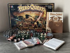 Milton Bradley HeroQuest Board Game VTG - VERY HIGH GRADE