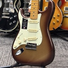 Fender American Ultra Stratocaster Left-Hand - Mocha Burst Maple - Modello 2022, L