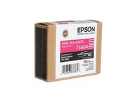 Epson Original T580A Ultrachrome K3 Druckerpatrone Magenta 80Ml (C13T580A00)