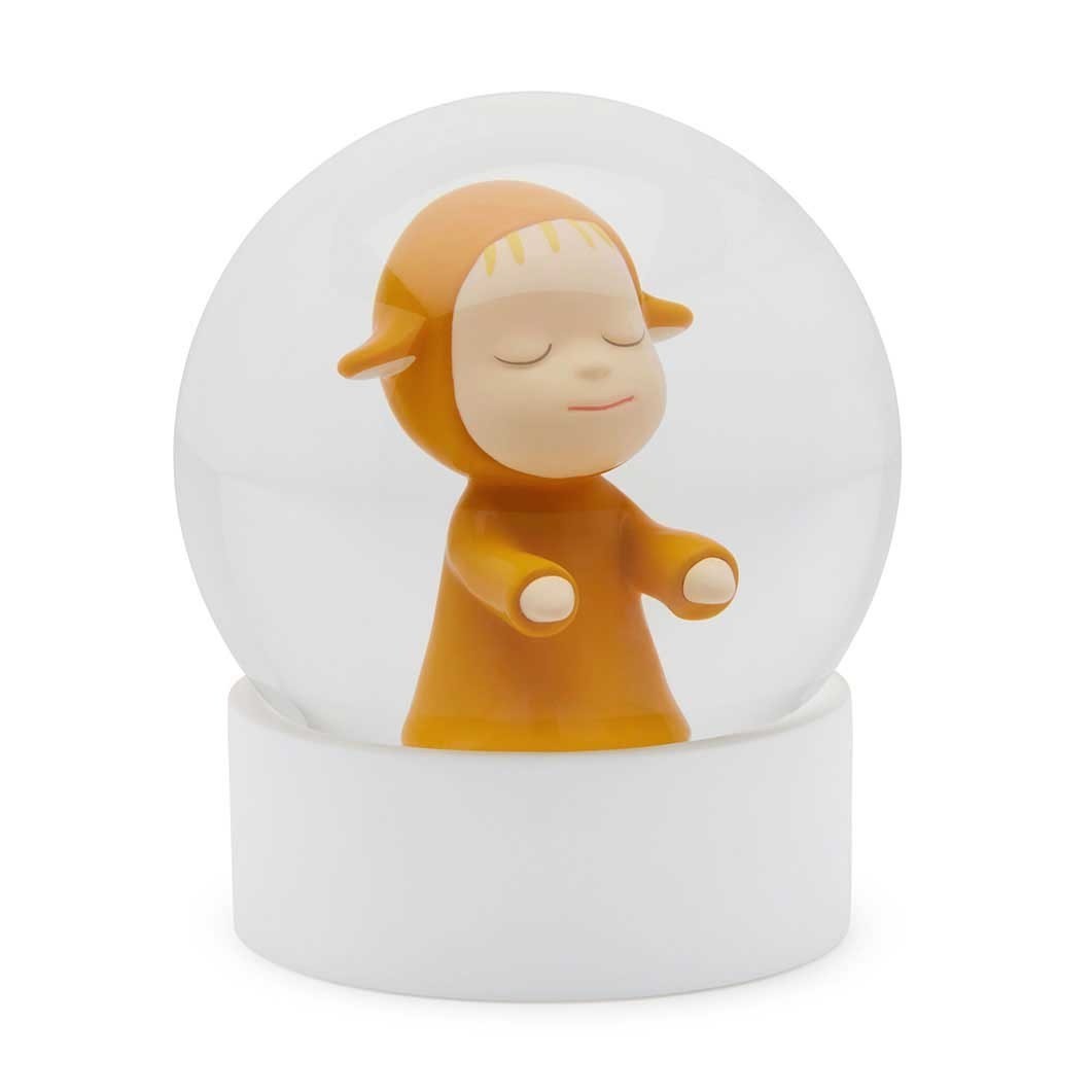 Yoshitomo Nara スノードーム　未使用品 Yoshitomo Nara Little Wanderer Snow Globe Yellow MoMA Exclusive