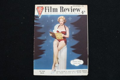 1951 DECEMBER ABC FILM REVIEW MAGAZINE - VIRGINIA MAYO COVER - E 25955