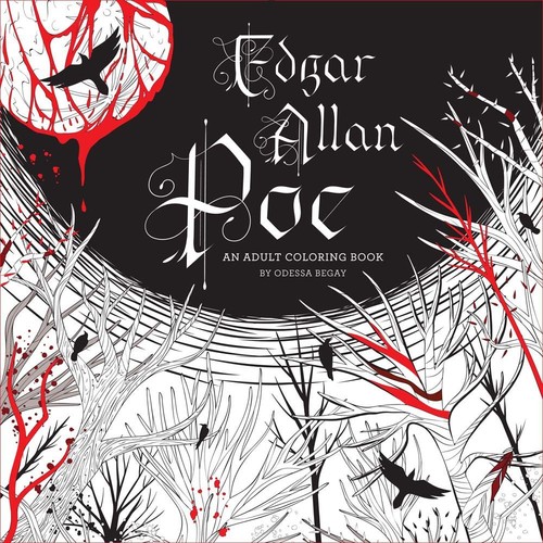 Edgar Allan Poe: an Adult Coloring Book