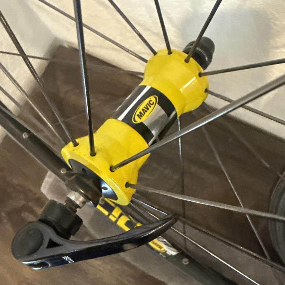 Cubierta vintage Mavic Crossride 26" negra 100 mm QR 135 mm QR Foto 2 de 4