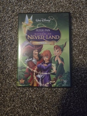 Disney PETER PAN Return To Neverland Pixie Power Edition DVD