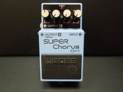 Boss Stereo Super Chorus CH-1 Effects Pedal (165333A)