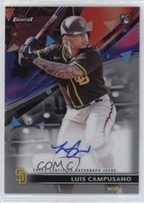 2021 Topps Finest Luis Campusano #FA-LC Auto 17hc