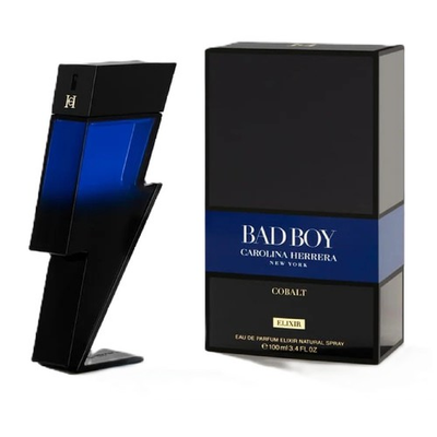 #ad #ad Bad Boy Cobalt Elixir by Carolina Herrera 3.4 oz EDP Cologne for Men New In Box $99.99
