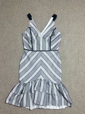 Adelyn Rae Cocktail Dress Womens M Party Black & White Anthropologie Free People